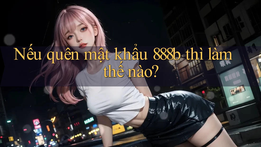 Nếu quên mật khẩu 888b thì làm thế nào?