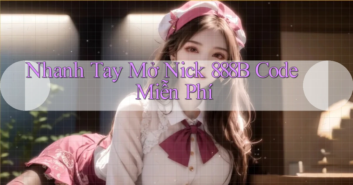 nhanh tay mở nick 888b code miễn phí