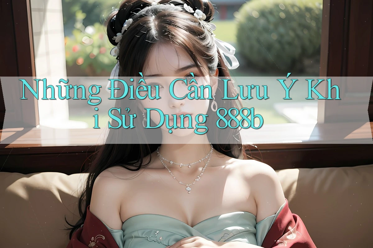 Những Điều Cần Lưu Ý Khi Sử Dụng 888b