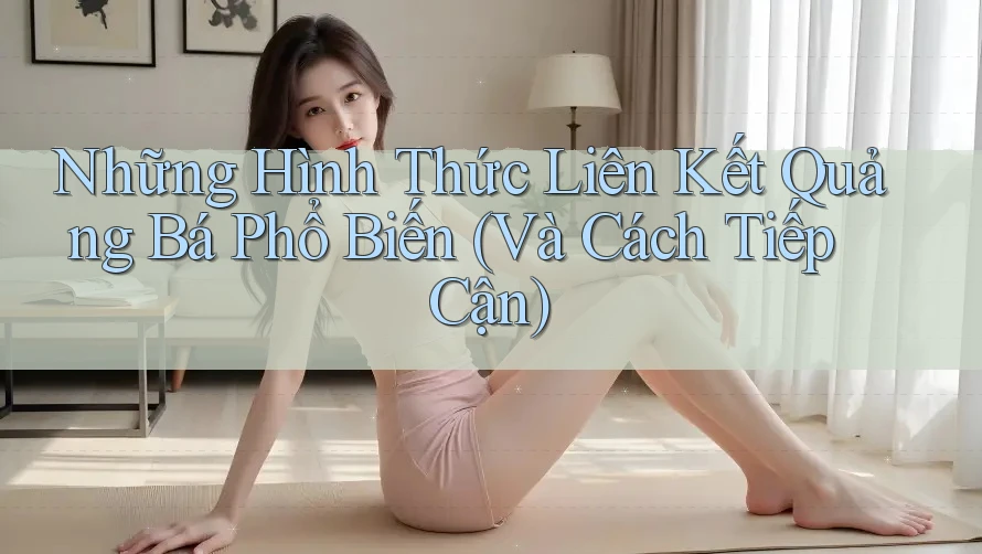 Những Hình Thức Liên Kết Quảng Bá Phổ Biến (Và Cách Tiếp Cận)