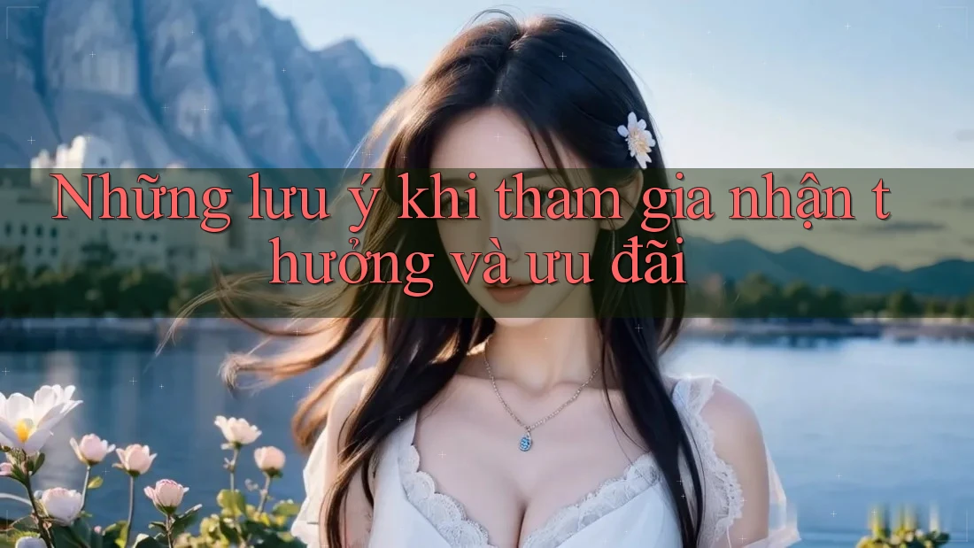 Những lưu ý khi tham gia nhận thưởng và ưu đãi