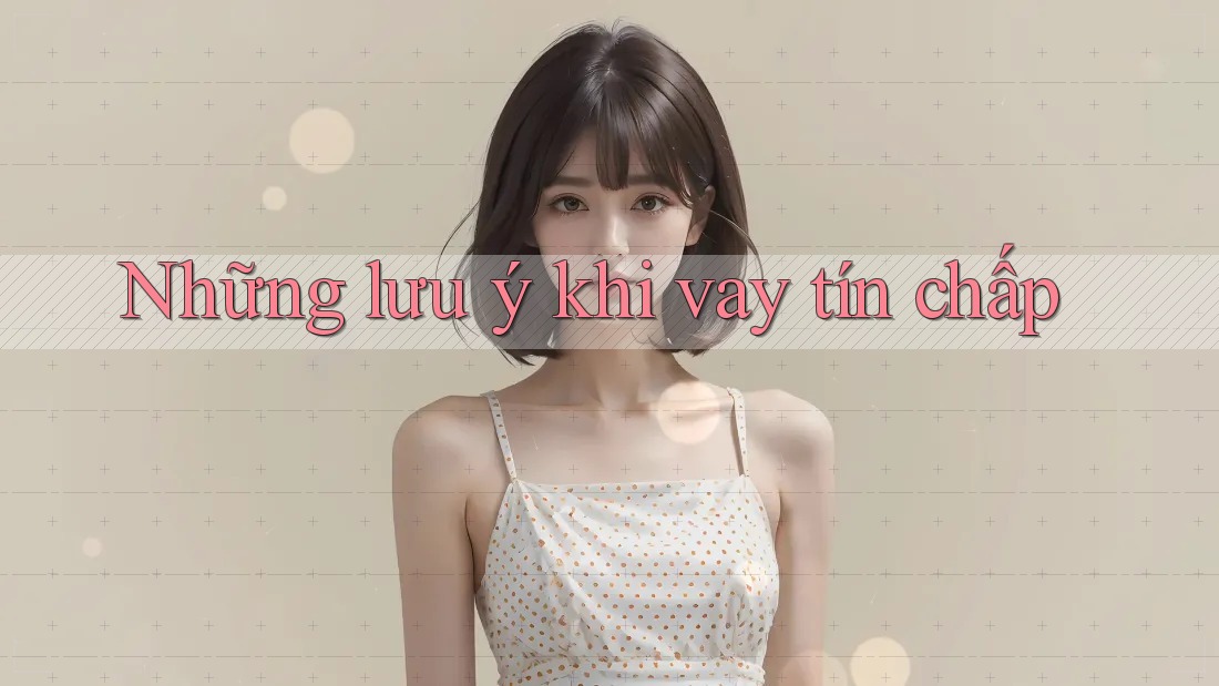 Những lưu ý khi vay tín chấp