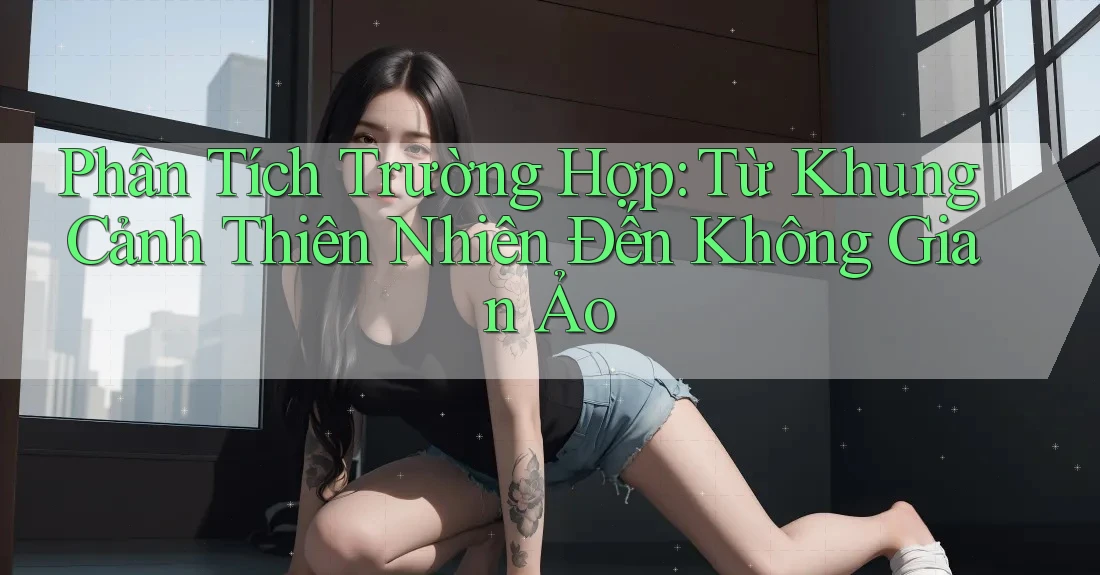 Phân Tích Trường Hợp: Từ Khung Cảnh Thiên Nhiên Đến Không Gian Ảo