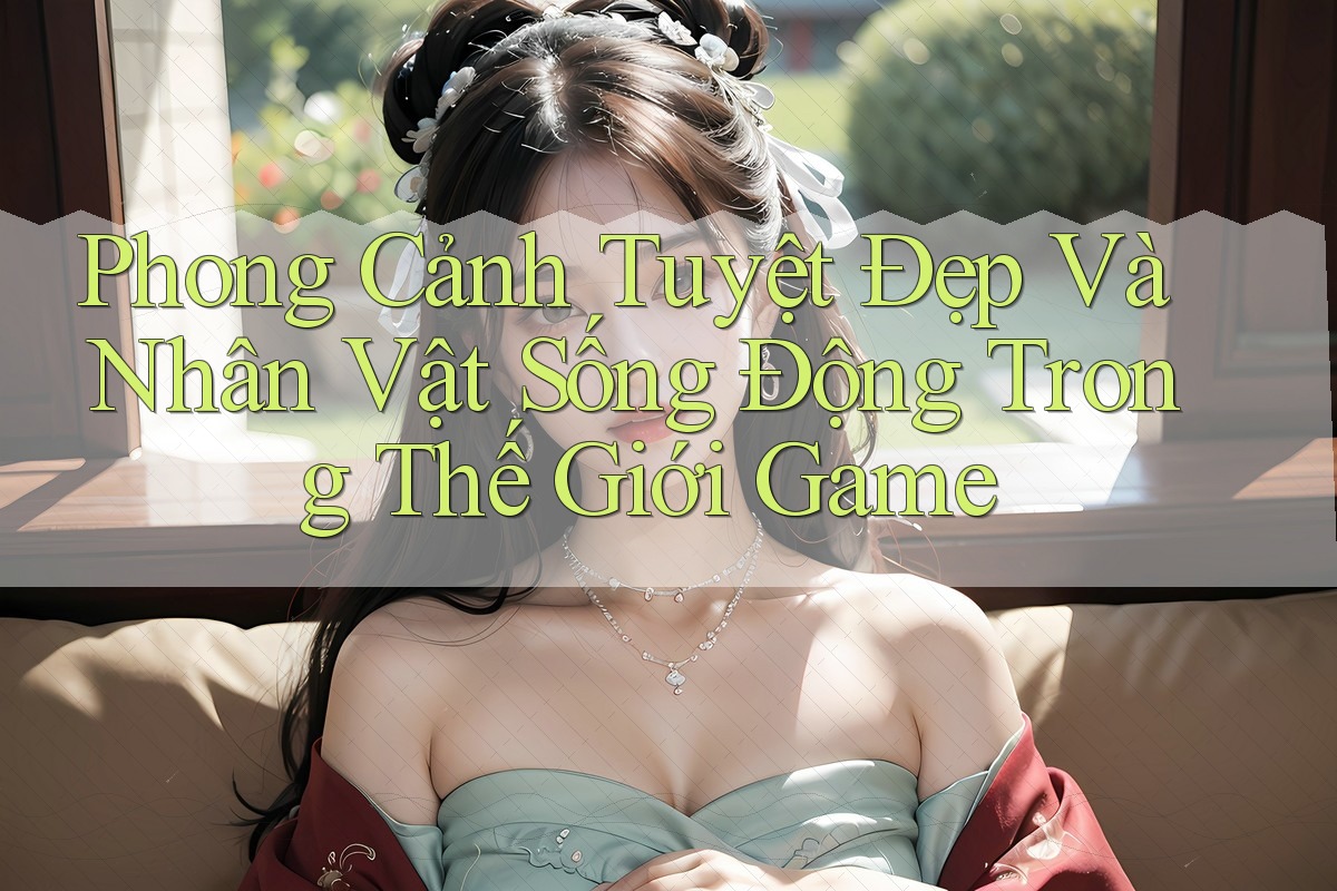 Phong Cảnh Tuyệt Đẹp Và Nhân Vật Sống Động Trong Thế Giới Game