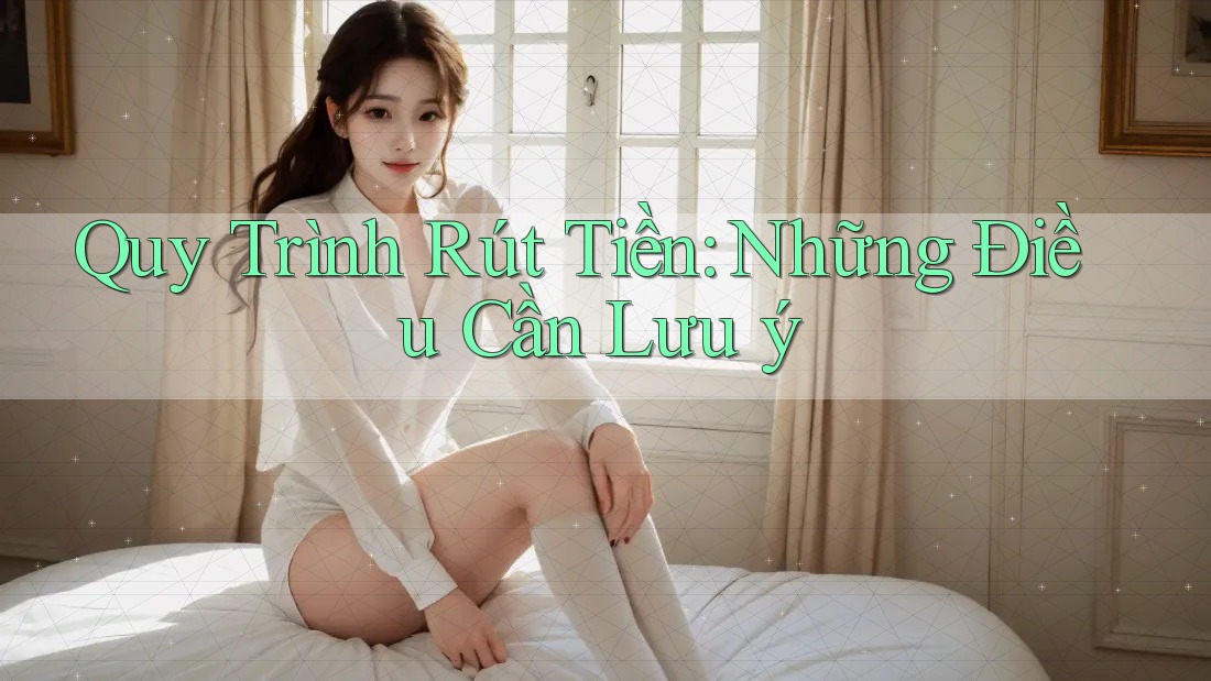 Quy Trình Rút Tiền: Những Điều Cần Lưu ý