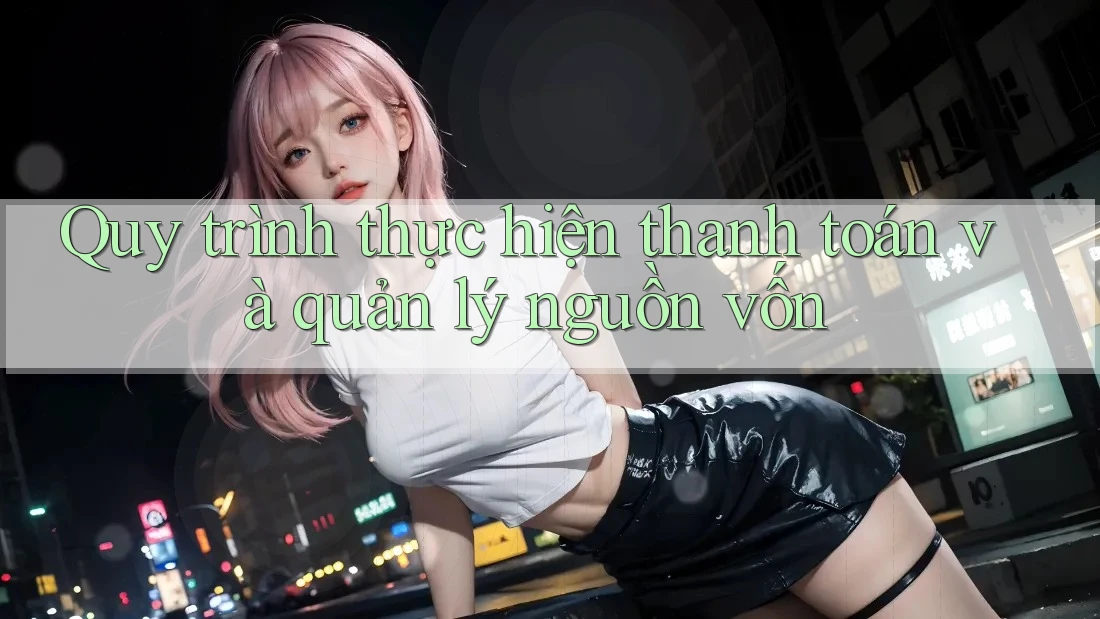 Quy trình thực hiện thanh toán và quản lý nguồn vốn