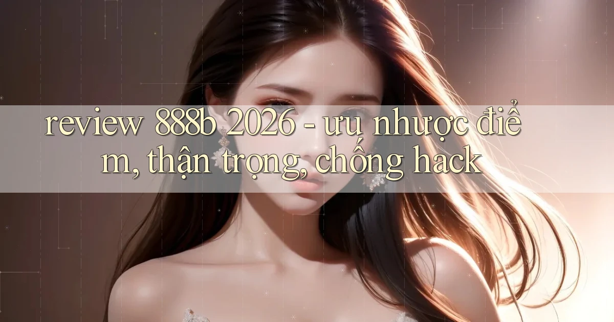 review 888b 2026   ưu nhược điểm, thận trọng, chống hack