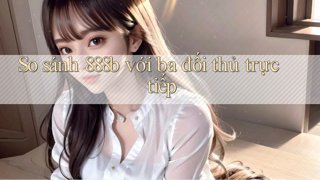 So sánh 888b với ba đối thủ trực tiếp