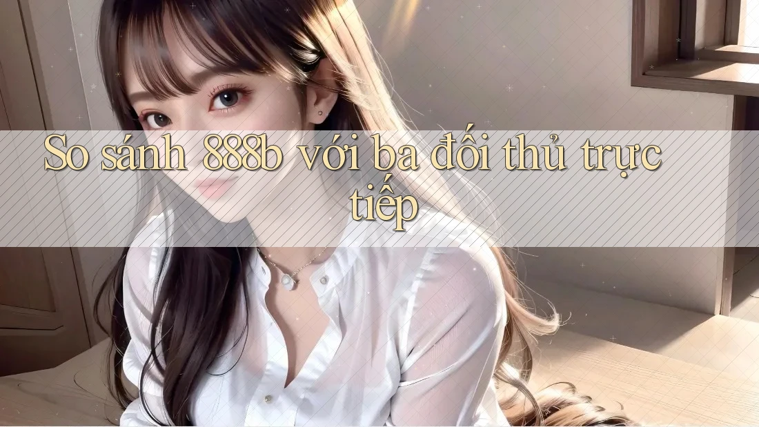 So sánh 888b với ba đối thủ trực tiếp