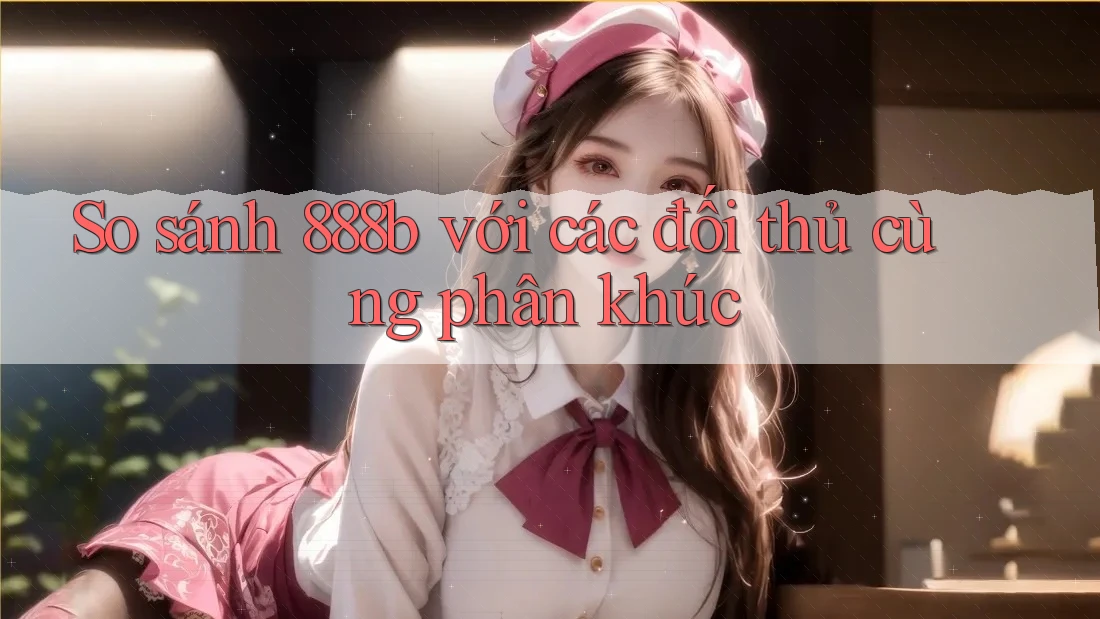 So sánh 888b với các đối thủ cùng phân khúc