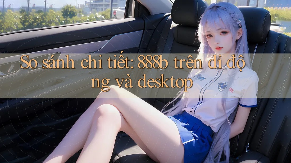 So sánh chi tiết: 888b trên di động và desktop
