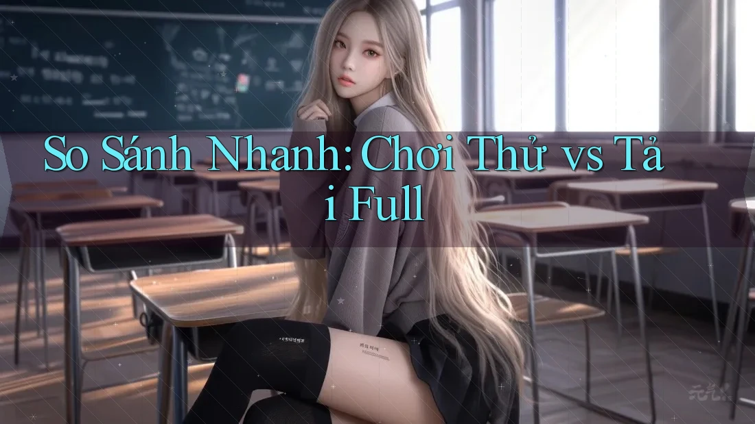 So Sánh Nhanh: Chơi Thử vs Tải Full