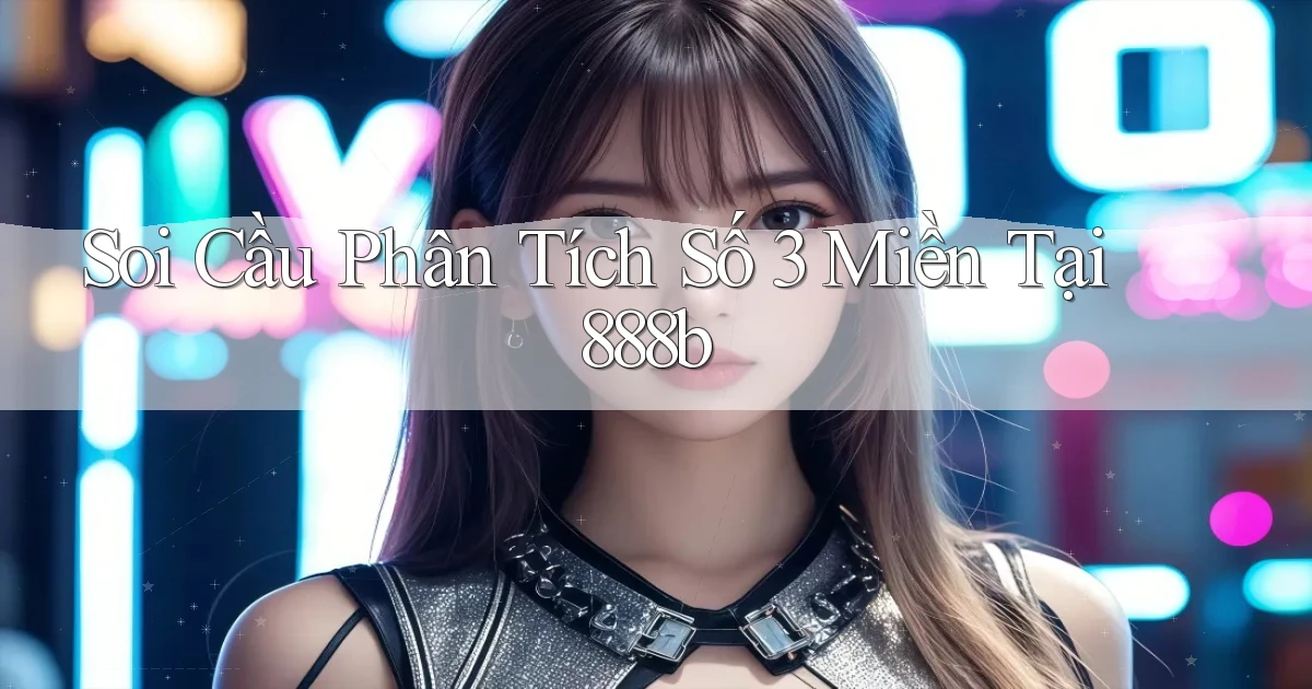 soi cầu phân tích số 3 miền tại 888b
