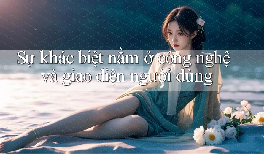 Sự khác biệt nằm ở công nghệ và giao diện người dùng