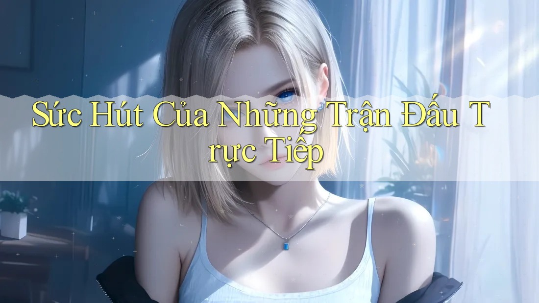 Sức Hút Của Những Trận Đấu Trực Tiếp