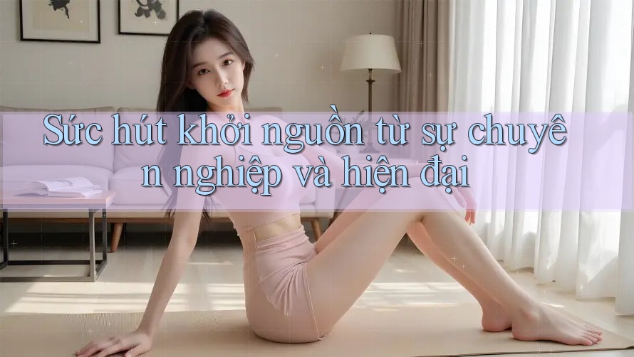 Sức hút khởi nguồn từ sự chuyên nghiệp và hiện đại