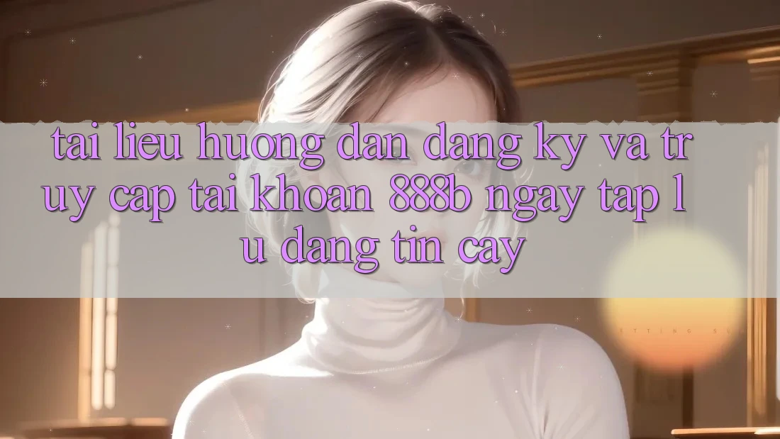 Tài liệu hướng dẫn đăng ký và truy cập tài khoản 888b ngay tắp lự, đáng tin cậy