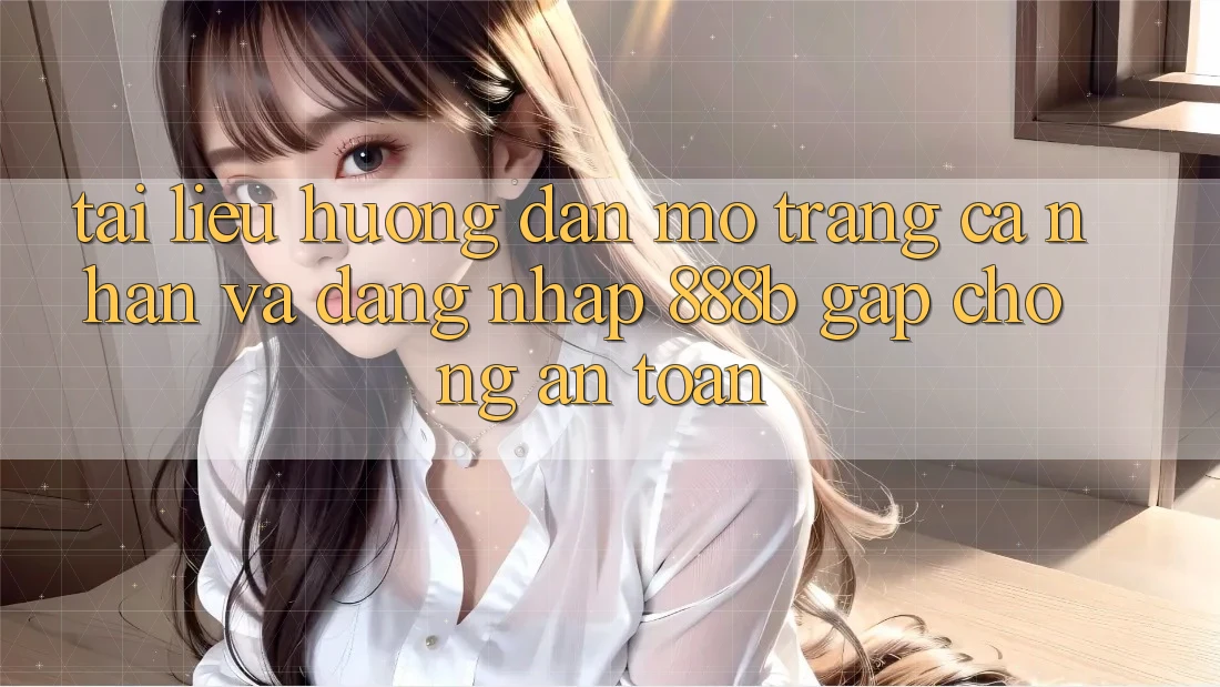 Tài liệu hướng dẫn mở trang cá nhân và đăng nhập 888b gấp chóng, an toàn