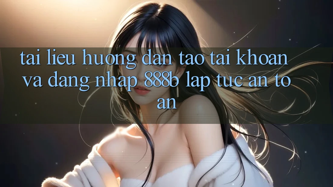 Tài liệu hướng dẫn tạo tài khoản và đăng nhập 888b lập tức, an toàn