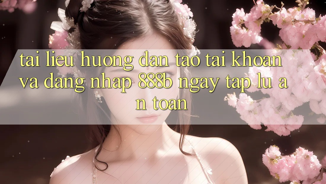 Tài liệu hướng dẫn tạo tài khoản và đăng nhập 888b ngay tắp lự, an toàn Tài liệu hướng dẫn tạo tài khoản và đăng nhập 888b ngay tắp lự, an toàn