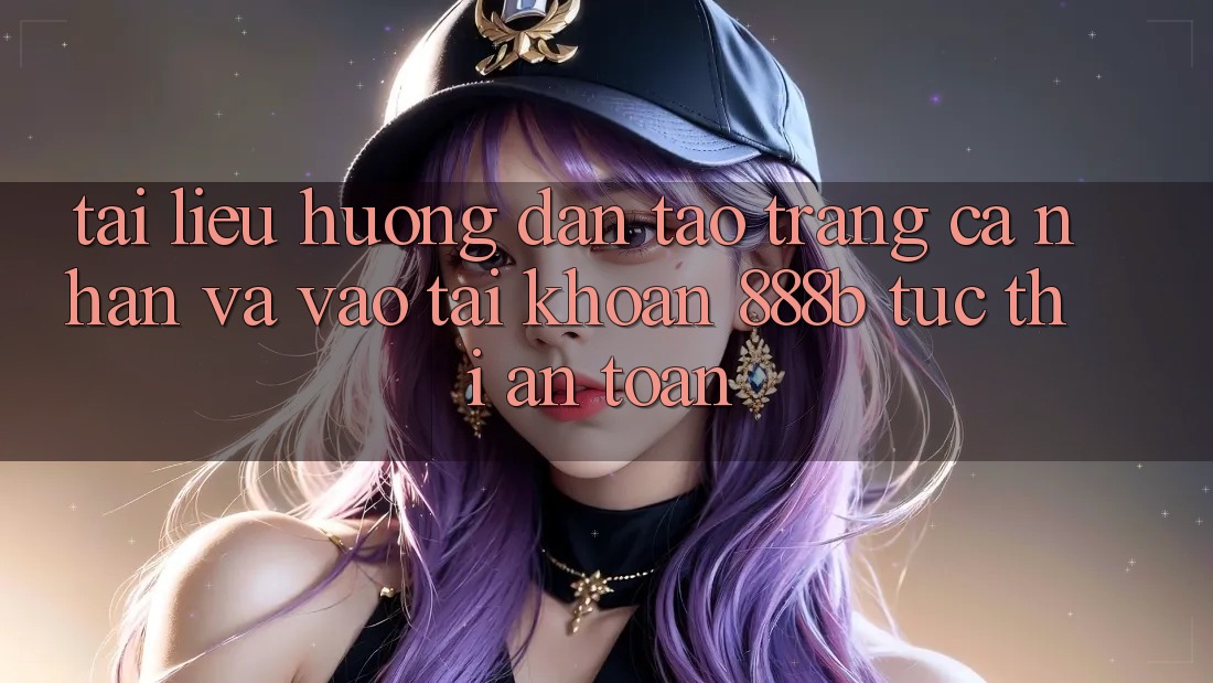 Tài liệu hướng dẫn tạo trang cá nhân và vào tài khoản 888b tức thì, an toàn