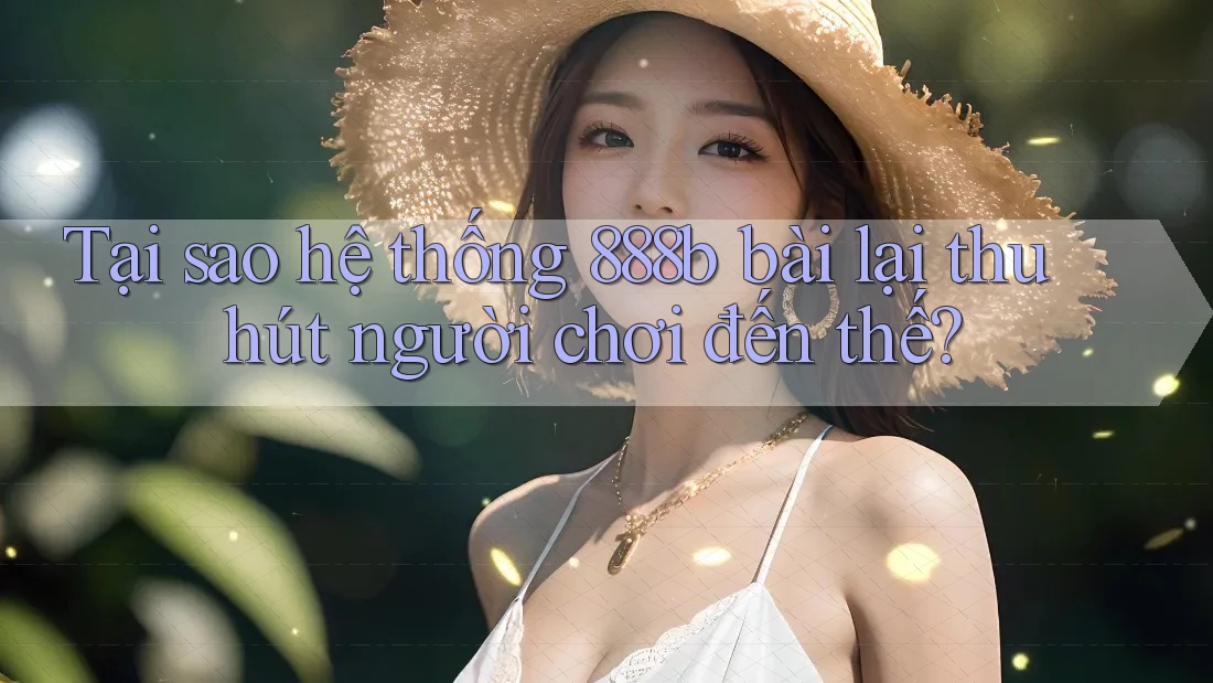Tại sao hệ thống 888b bài lại thu hút người chơi đến thế?