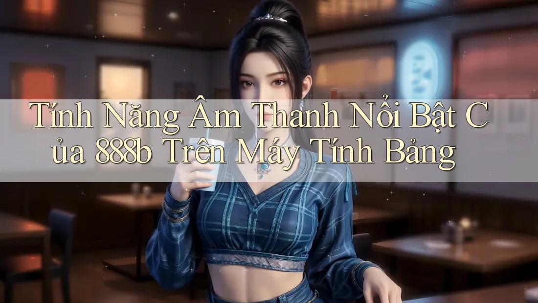 Tính Năng Âm Thanh Nổi Bật Của 888b Trên Máy Tính Bảng Tính Năng Âm Thanh Nổi Bật Của 888b Trên Máy Tính Bảng
