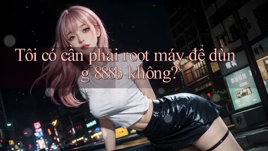 Tôi có cần phải root máy để dùng 888b không?