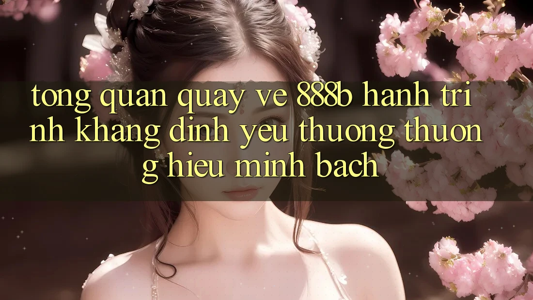 Tổng quan quay về 888b - Hành trình khẳng định yêu thương thương hiệu minh bạch