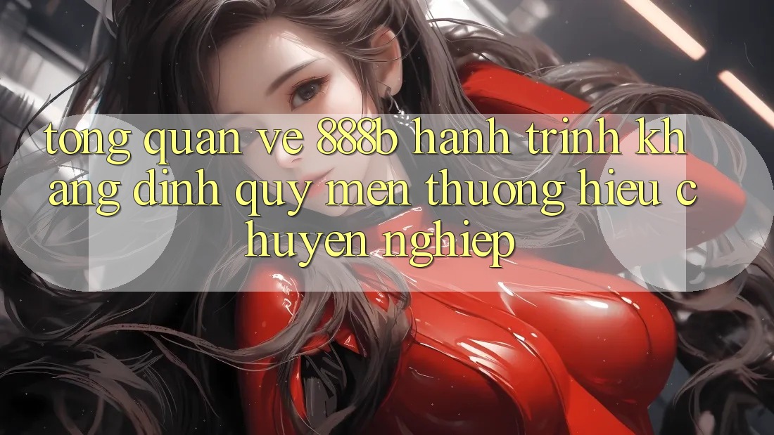 Tổng quan về 888b - Hành trình khẳng định quý mến thương hiệu chuyên nghiệp