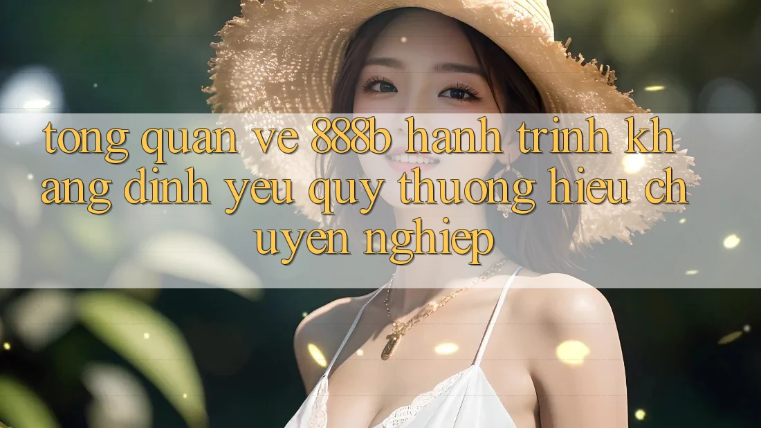 Tổng quan về 888b - Hành trình khẳng định yêu quý thương hiệu chuyên nghiệp