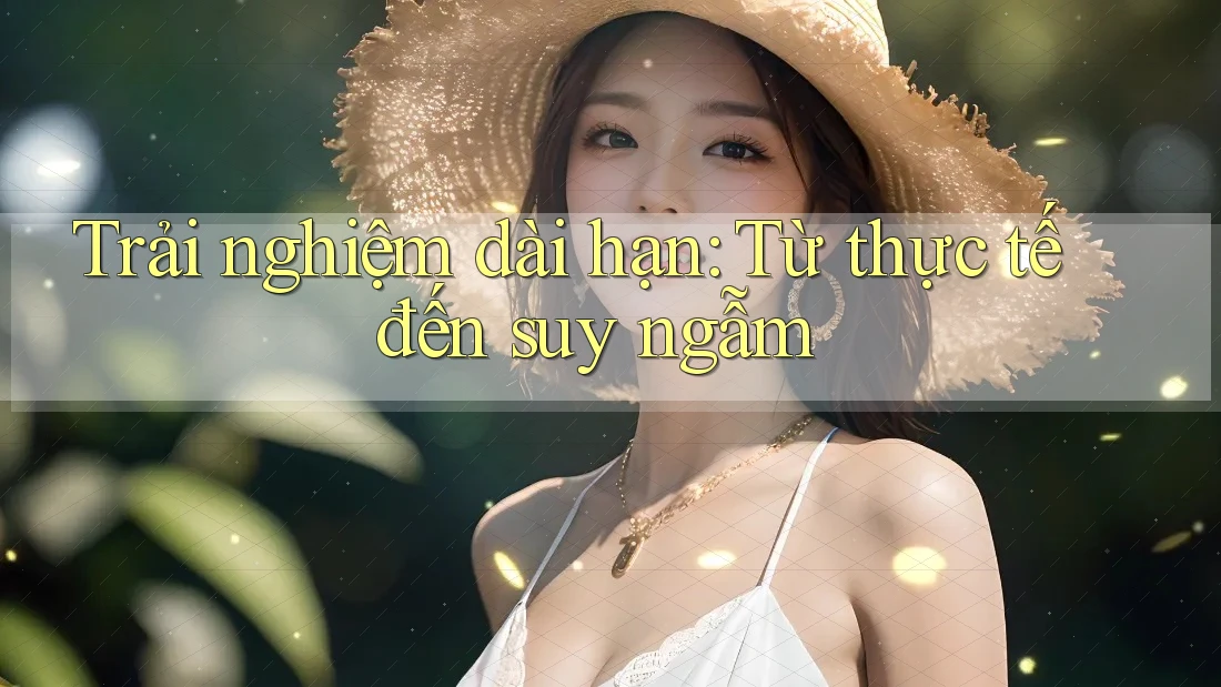 Trải nghiệm dài hạn: Từ thực tế đến suy ngẫm