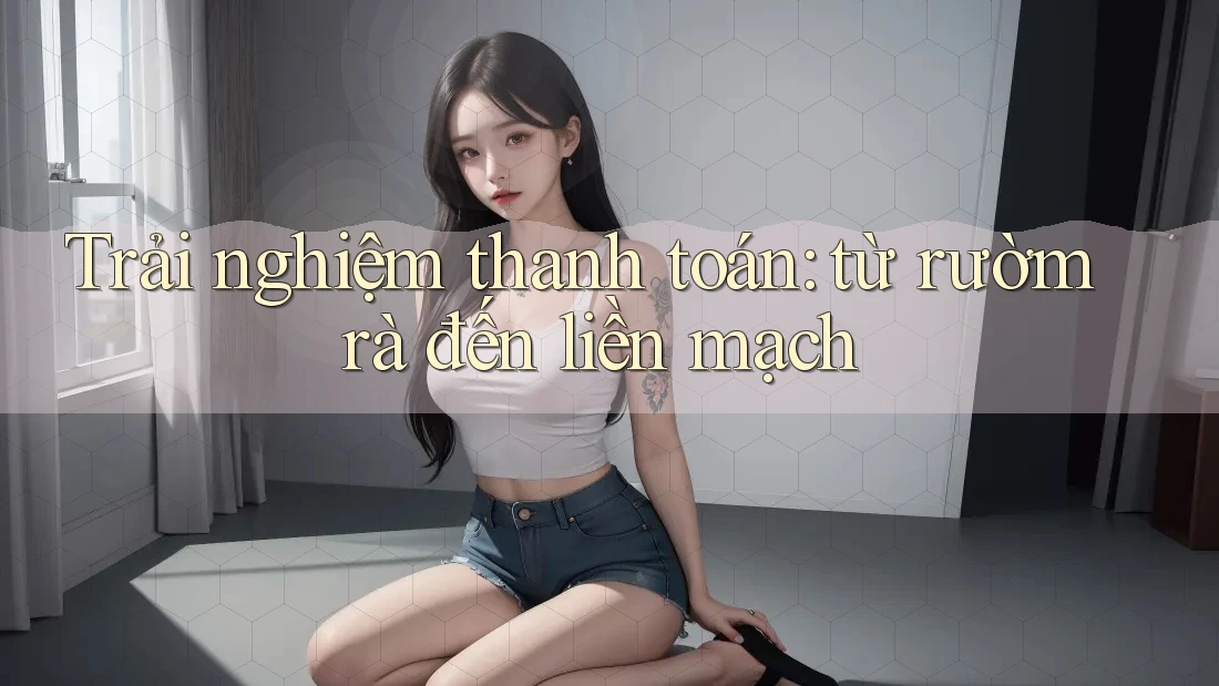 Trải nghiệm thanh toán: từ rườm rà đến liền mạch