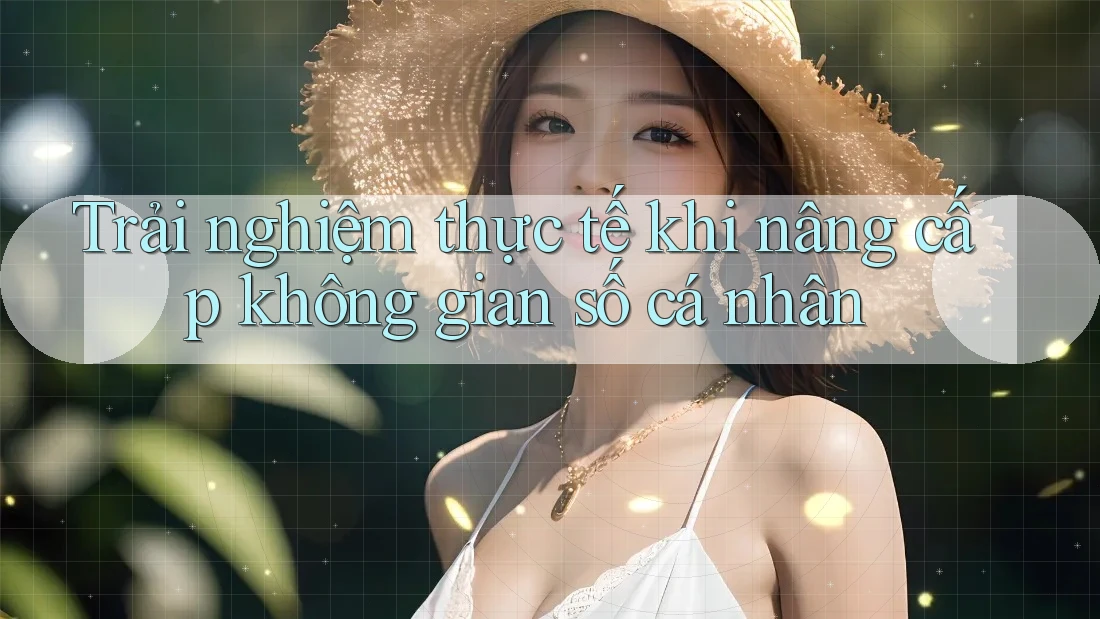 Trải nghiệm thực tế khi nâng cấp không gian số cá nhân