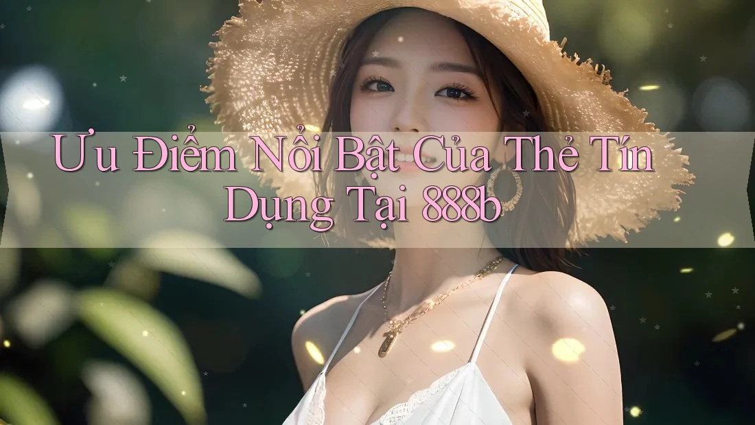 Ưu Điểm Nổi Bật Của Thẻ Tín Dụng Tại 888b