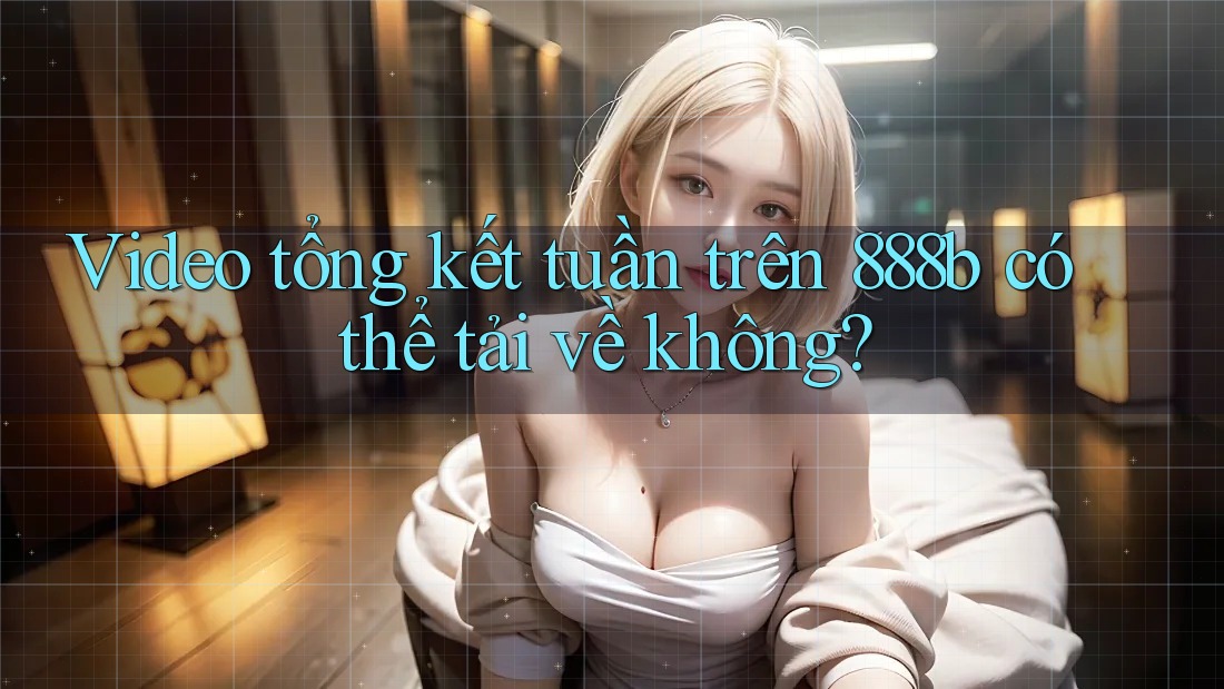 Video tổng kết tuần trên 888b có thể tải về không?